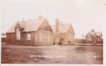 Great Ellingham Board Schools. Postcard Christine Bell