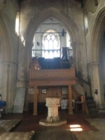 Gallery inside the Church