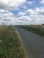Penhill Road towards the village