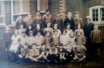 Great Ellingham School about 1925. Barbara Ellis