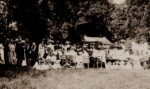 Possible Edwardian village gathering or event. Photograph Ray Beales