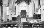 Interior of the Church of St James Great Ellingham. Postcard BCV