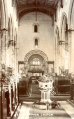 Inside the Parish Church of Attleborough