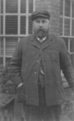 Henry David Pestell, the Landlord of The Crown Public House, Little Ellingham c1900 to c1908. Photograph courtesy of Pauline Laing