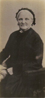 Mary Ann Butler the wife of George Butler the Miller in Great Ellingham. Photograph courtesy of Joan Barnard