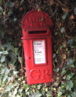 Post Box at Rockland All Saints