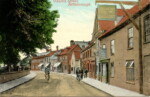 Church Street Attleborough. Postcard Liz Simpson