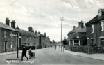 High Street Attleborough. Postcard Liz Simpson