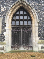 West Door of the Church of St James, Great Ellingham