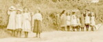 c.1907 Groups of children in Long Street