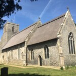 Holy Cross, Caston. Photograph taken 2020