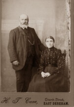 William & Emily Houchen. Studio photograph H T Cave, Church Street, East Dereham. Courtesy of Pauline Bezant