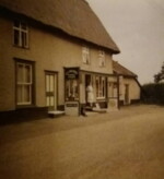 1954 A G Cracknell's shop in Great Ellingham. Photograph courtesy of Diane Davis