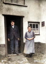 Jacob Clarke born 1858 and wife Caroline nee Hammond born 1871. In 1901, the couple were living in Chapel Street, Rocklands before moving to Stow Bedon by 1911. Photograph courtesy of Gerry Speck