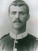 John Lincoln 1876-1917 as a British Soldier in the Boer War. Photograph courtesy of Bryan Dye