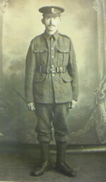 William Robert Lebbell 1917. Photograph courtesy of Susan Fay, granddaughter of W R Lebbell