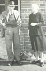 William Robert & Lily Lebbell c.1955. Photograph courtesy of Susan Fay, granddaughter of W R & L Lebbell
