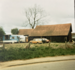 Barn which once stood at the corner of Chequers Lane and Long Street. Courtesy Robert Daniels