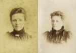 Two of the three daughters (Kate, Sarah or Annie) of John & Maria Downes of Chestnut Farm. Courtesy Joan Downes