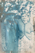 George W Edwards and his wife Elizabeth née Lincoln. Courtesy Cyril Edwards