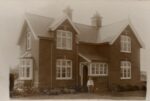 The School House c.1927. Headmaster's son, John Fordham, standing at the front. Courtesy Anne Cooper